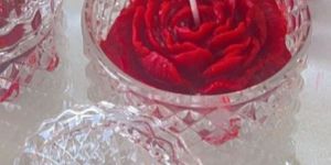 Rose Scented Jar Candle