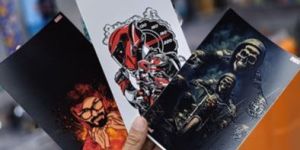 Unique Embossed Mobile Back Skin