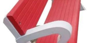 R Type Red RCC Garden Bench