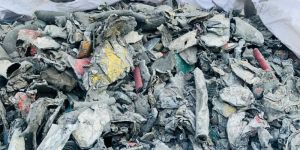 Aluminum Scrap with Rubber Attachments