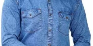 Men Cotton Denim Shirt