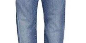 Mens Relaxed Fit Denim Jeans