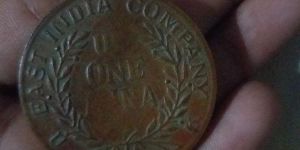 East India Company 1818 One Anna Coin