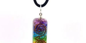 7 Chakra Orgone Pendant