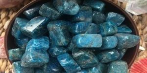 Blue Apatite Tumbled Stone