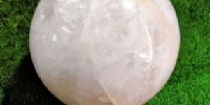 Fire Quartz Stone Sphere