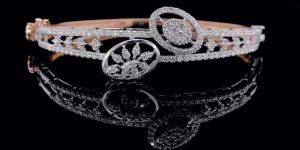 LBR180 Ladies Stiff Diamond Bracelet