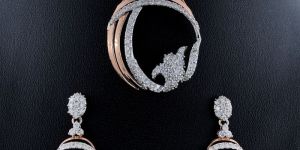 PS169P Ladies Diamond Pendant Set