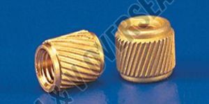 BRASS HELICAL KNURLED INSERTS