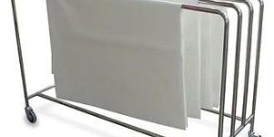 Hospital Stainless Steel Paper Dispenser Trolley