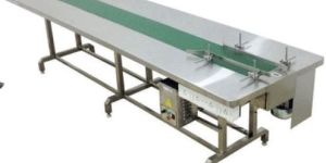 Stainless Steel Pharma Packing Conveyor