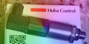 Huba Pressure Transmitter Model 528.8120032411W RANGE 0-1 BAR