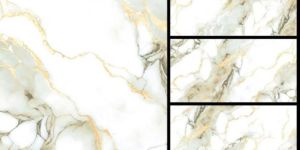 Afyon Gold Glossy Vitrified Tiles