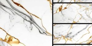 Cluster Grey Glossy Vitrified Tiles