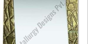 Abstract Chevron Wall Mirror