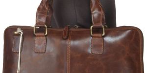 CL-107 BRN Leather Laptop Bags