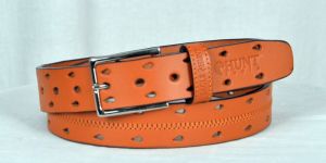 Mens Tan Casual Wear Leather Belt