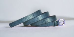 Women Skin Printed Leather Belt