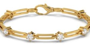 Bold Look Statement Lab Grown Diamond Bracelet