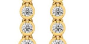 Partywear Traditional Lab Grown Diamond Earrings