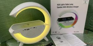 RGB Light Table Lamp Speaker