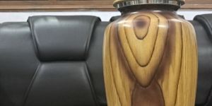 Wooden Texture Cremation Urns