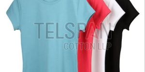 Ladies Knitted Half Sleeve T Shirt