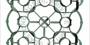 Green HDPE Grass Paver