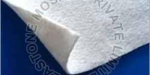 White Geotextile Sheet