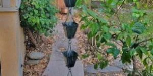Square Cup Rain Chain