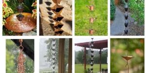 Villa Copper Rain Chains