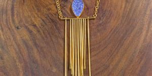 Brass Handmade Long Jewellery Set