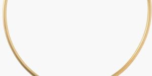 Indian Fables Antique Gold Finish Silver Necklace