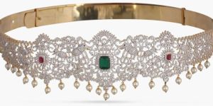 Menaha Nakshatra CZ Waist Band