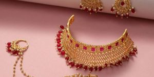 Ogan Kundan Bridal Set