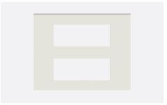 Cover Plate with Frame 12M Flat'5