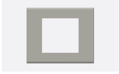 Solid Aluminum Cover Plate Suitable for Integral Sockets 2M