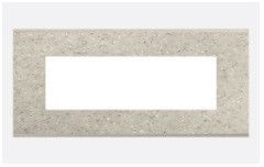 Solid Marble Finish Cover Plate with Frame 8M