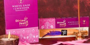 Divine Soul White Sage Lavender Incense Sticks