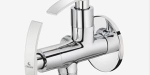 HR 1004 2 in 1 Angle Cock with Wall Flange