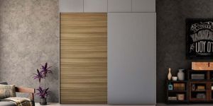 Phonix Sliding Door Wardrobe with Loft