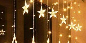 Patio Lawn Warm White Curtain Light