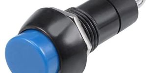 2 Pin 12mm Plastic Push Button