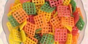 Square Color Fryums