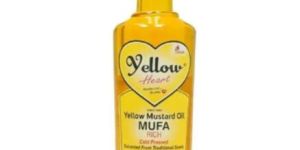 Yellow Heart Cold Pressed Yellow Mustard Oil (1 Liter)