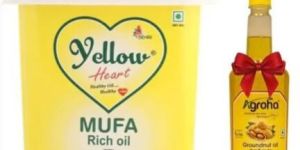 Yellow mustard oil 5 Liter + (1 Liter Groundnut oil Free)