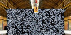 Snowflake Obsidian Slab