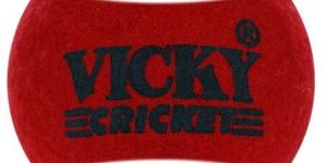 VICKY CRICKET (PACK OF 6) LIGHT TENNIS BALL - MAROON