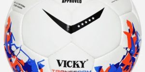 VICKY ISHINE FOOTBALL FOOTBALL - WHITE-RED-BLUE