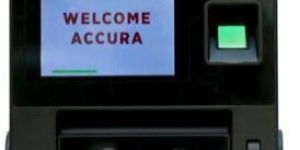 Accura Biometric Attendance Machine SIM Model